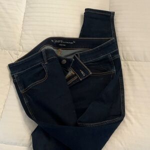 Maurices Dark Indigo Skinny Jeans